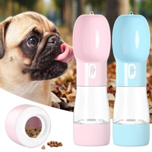 Compact Pet Water Dispenser for On-the-Go