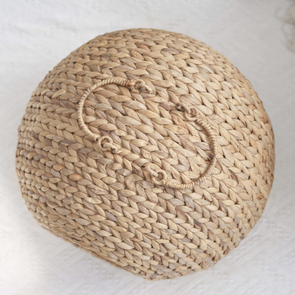 Natural Woven Cat Cave with Carry Handles - Image 4