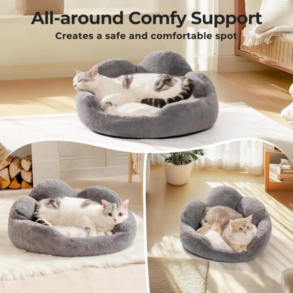 Fluffy Washable Cat and Puppy Bed - Image 8