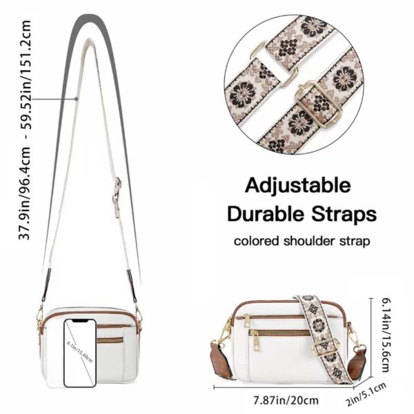 Compact Crossbody Purse with Large Capacity - Image 2