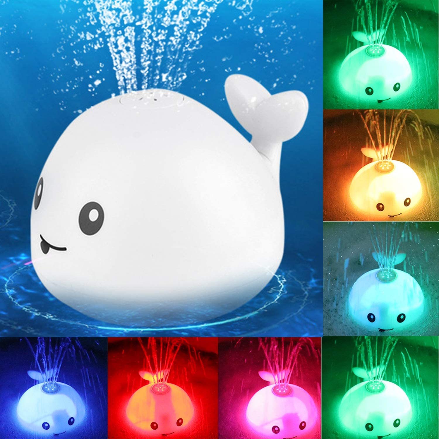 LED Light Up Bath Toy with Music