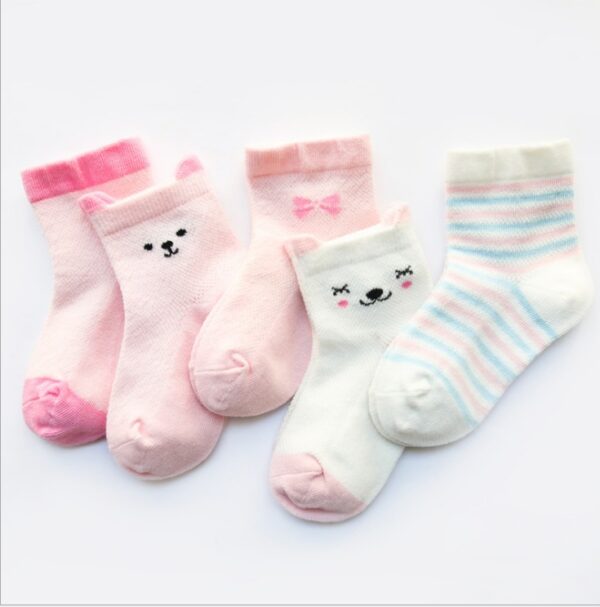 Children's Colorful Summer Sock Set - Image 2