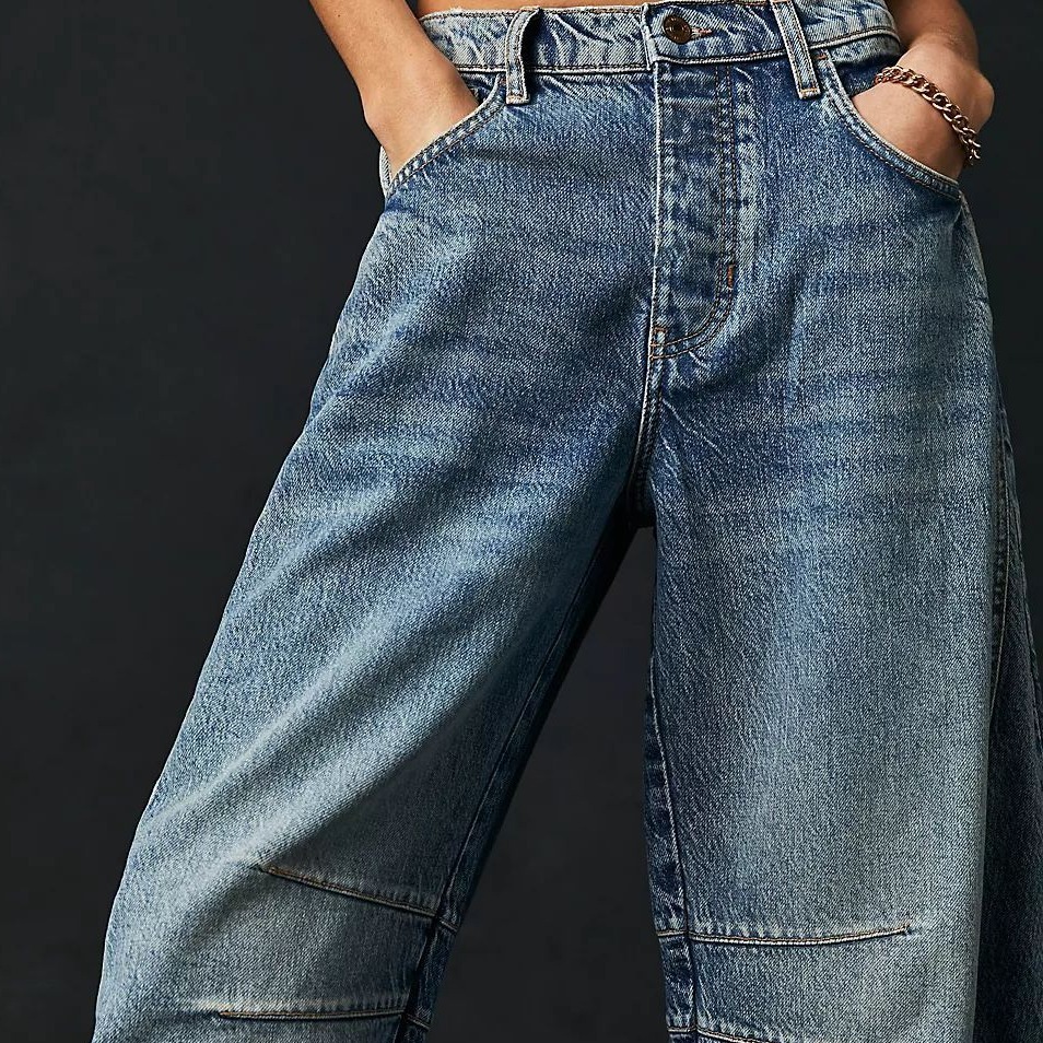High Stretch Casual Baggy Denim Jeans - Image 10