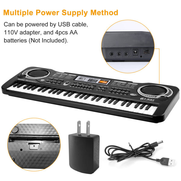 Digital Music Keyboard for Kids and Beginners - Image 8