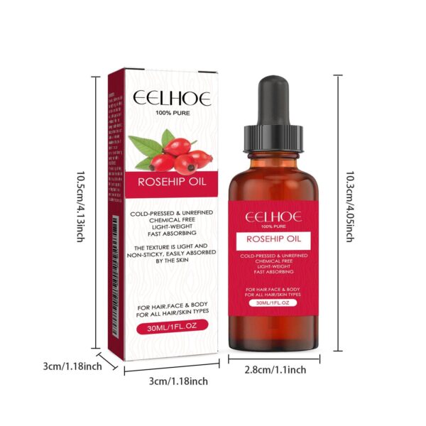 EELHOE Rosehip Hydrating Oil for Skin and Hair - Image 7
