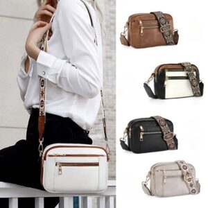 Compact Crossbody Purse with Large Capacity