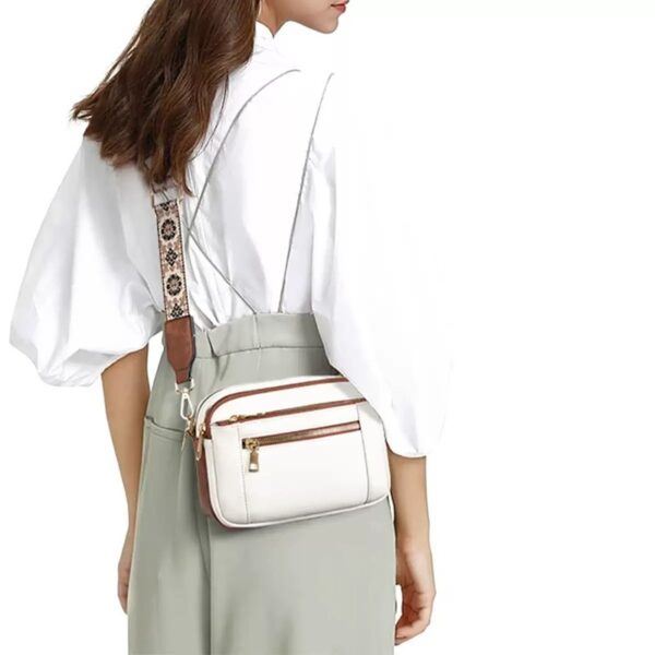 Compact Crossbody Purse with Large Capacity - Image 4