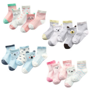 Children's Colorful Summer Sock Set