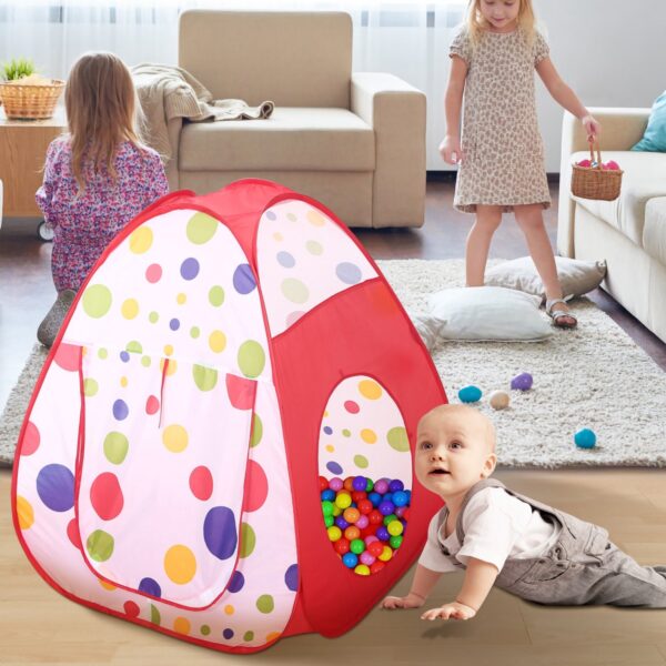 Portable Kids Tunnel Tent for Indoor and Outdoor Use - Image 8
