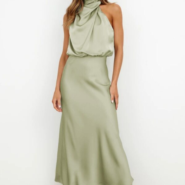 Chic Summer Evening Dress for Women - Image 5