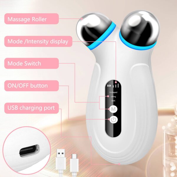 Skin Firming Microcurrent Tool for Anti Aging - Image 5