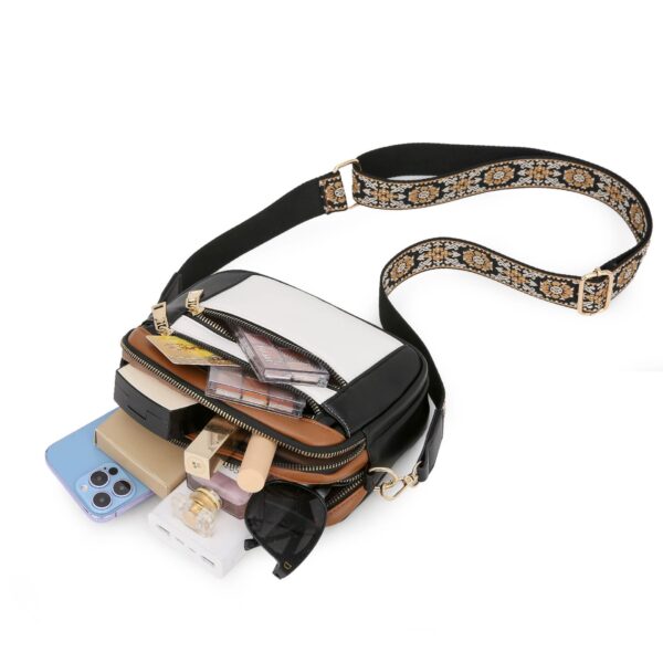 Compact Crossbody Purse with Large Capacity - Image 9