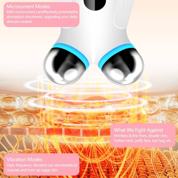 Skin Firming Microcurrent Tool for Anti Aging - Image 7