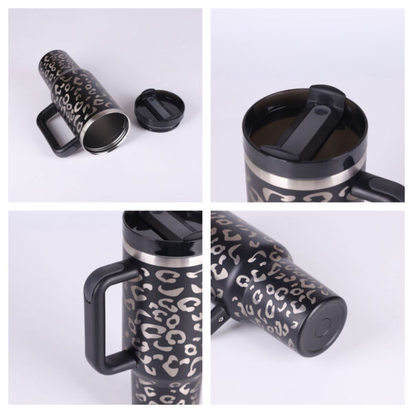 Stainless Steel Spill-Proof Travel Mug - Image 3