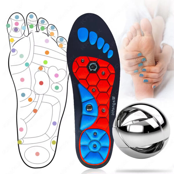 Acupressure Massage Insoles for Foot Relief
