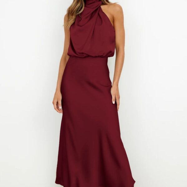Chic Summer Evening Dress for Women - Image 7