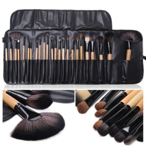 Complete Makeup Brush Set with Carrying Bag
