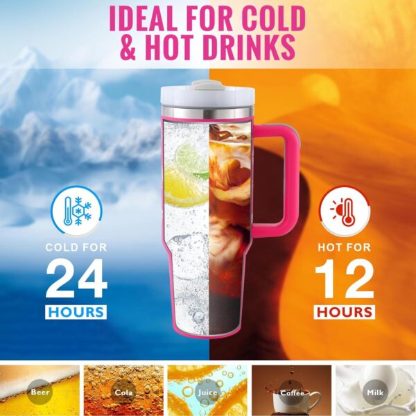Stainless Steel Spill-Proof Travel Mug - Image 6