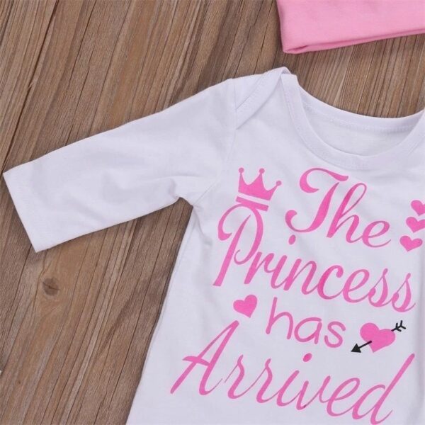 Infant Girl Clothing Set with Romper and Pants - Image 6