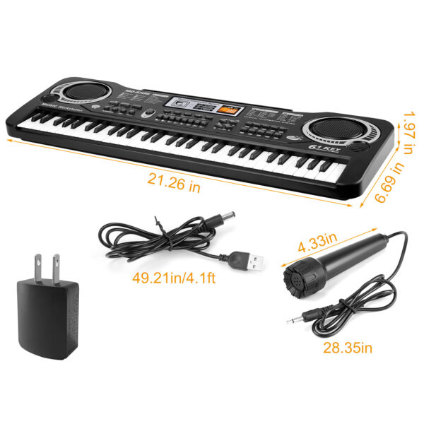 Digital Music Keyboard for Kids and Beginners - Image 2