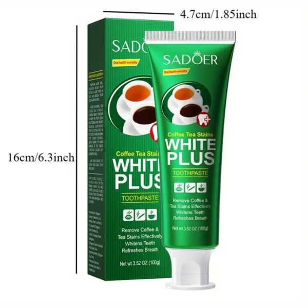 Tea-Infused Toothpaste for Fresh Breath & Clean Teeth - Image 3
