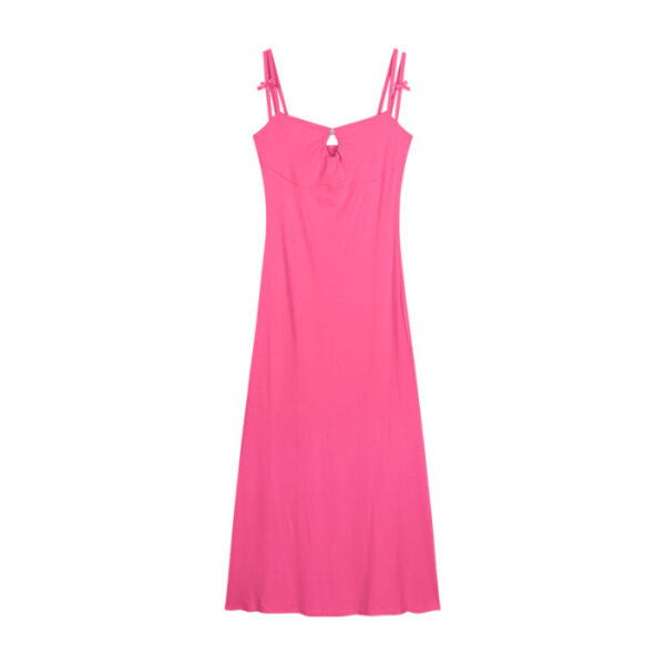 Double-shoulder Strap Sling Waist-tight Slim And Sexy Hip-wrapped Fishtail Dress - Image 8