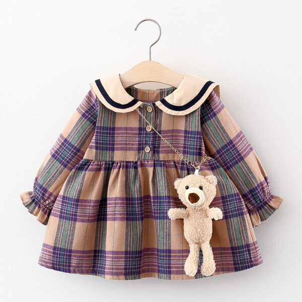 Baby Girl Spring And Autumn Long Sleeve Dress - Image 2