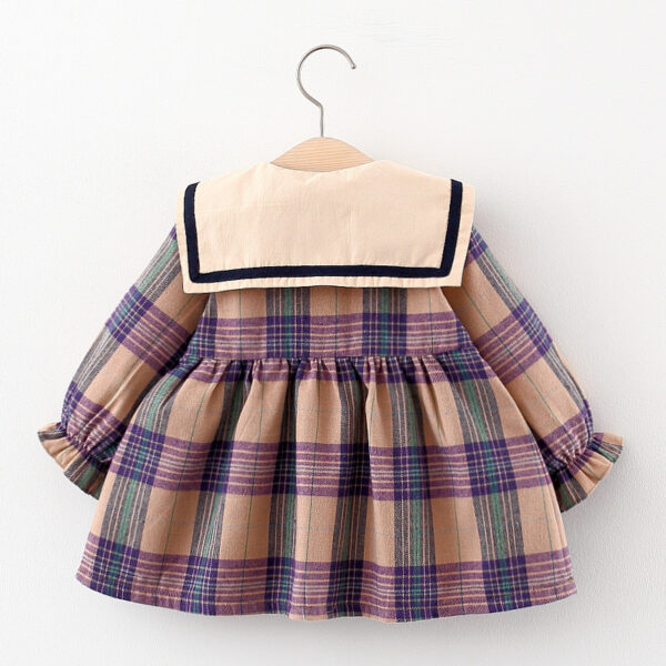 Baby Girl Spring And Autumn Long Sleeve Dress - Image 3