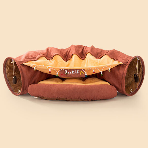 Collapsible Cat Tunnel Durable Washable Collapsible - Image 4