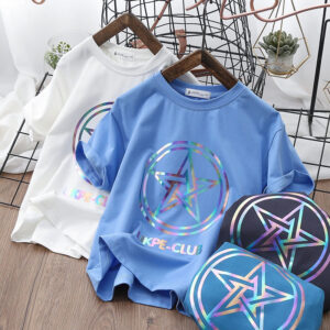 Trendy Laser Shine T-Shirt for Kids