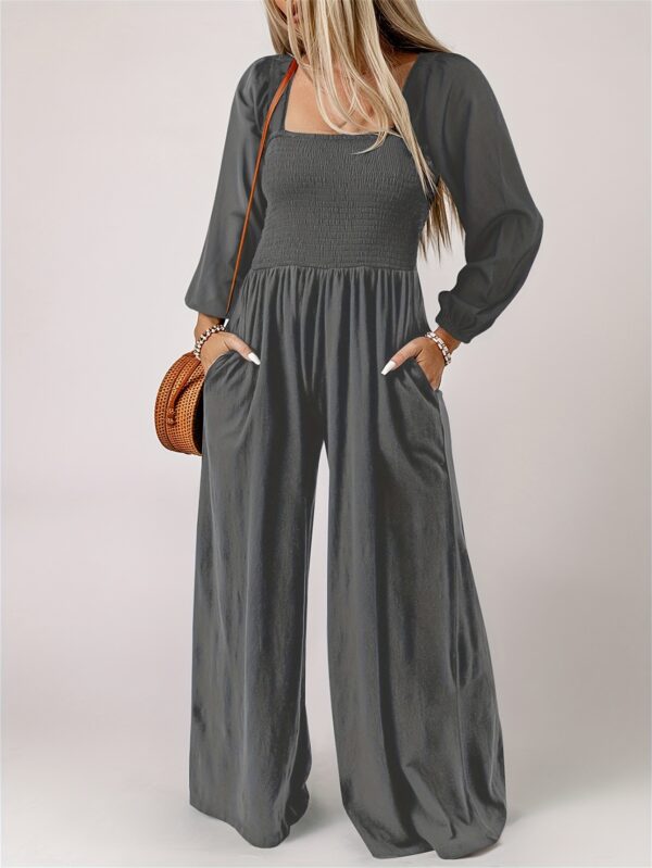 Women's Fashion Wide Leg Trousers Simple Commute Style - Image 6