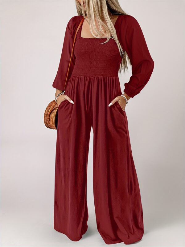 Women's Fashion Wide Leg Trousers Simple Commute Style - Image 7