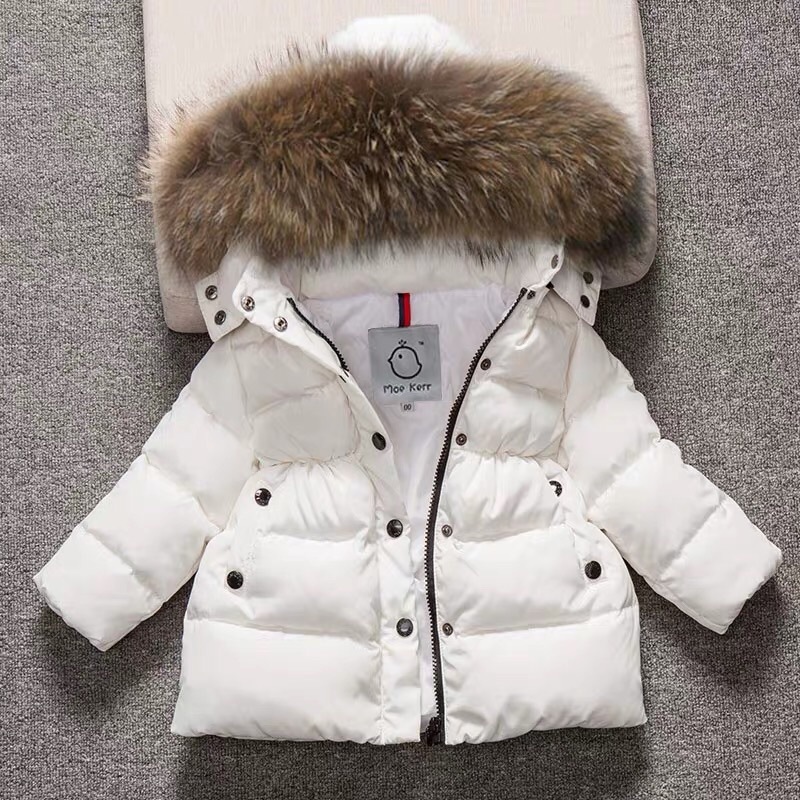 Boys and girls baby down jacket - Image 3