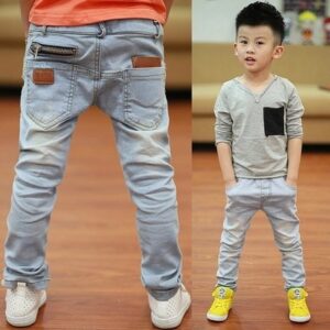 Casual Boys' Trousers for Spring and Fall