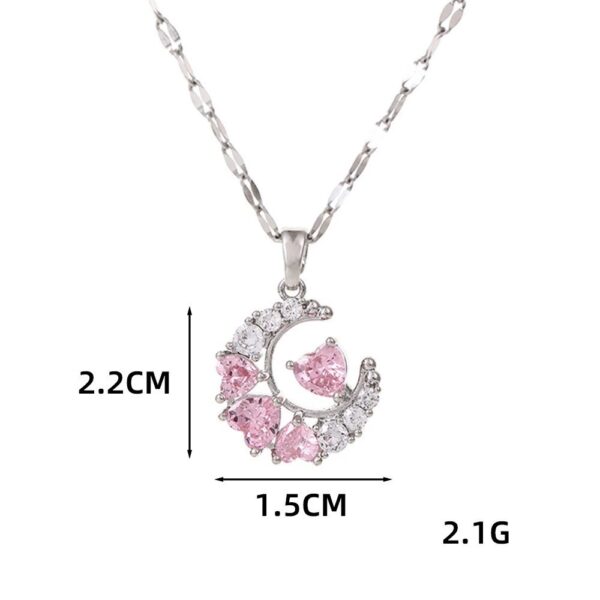 Women's Cute Dream Moon Necklace Versatile Design Jewelry - Image 2