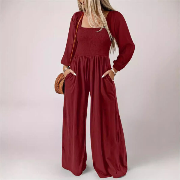 Women's Fashion Wide Leg Trousers Simple Commute Style - Image 3