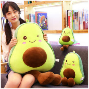 Avocado plush toy