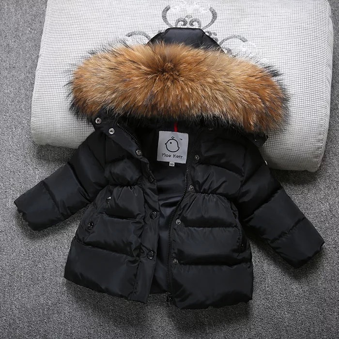 Boys and girls baby down jacket - Image 5