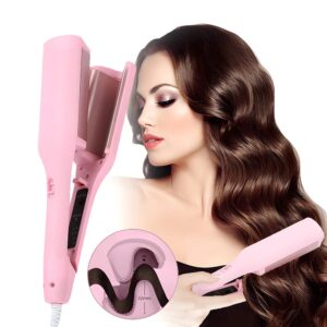 Crimping Hair Styler Wand with 4 Heat Settings
