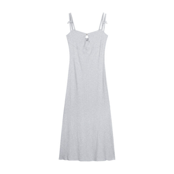 Double-shoulder Strap Sling Waist-tight Slim And Sexy Hip-wrapped Fishtail Dress - Image 7