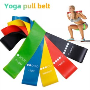 Elastic Exercise Bands for Pilates and Fitness