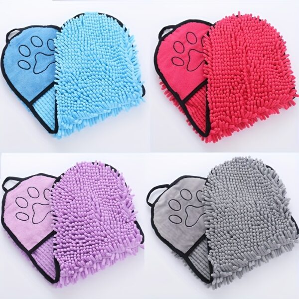 Absorbent Dog Towel, Microfiber Quick Drying Towel Machine Washable With Hand Pockets Pet Towel For Medium Large Dog Super Absorbent Pet Towel Quickly Dry Your Dog Or Cat After Bath Time - Image 7