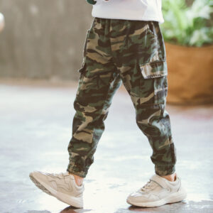 Camouflage Active Pants for Children