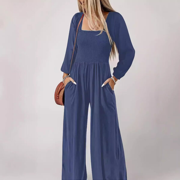 Women's Fashion Wide Leg Trousers Simple Commute Style - Image 2